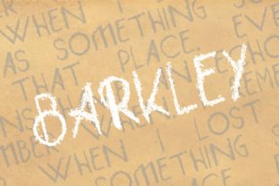 Barkley: A Hand-Drawn Typeface with Organic Character