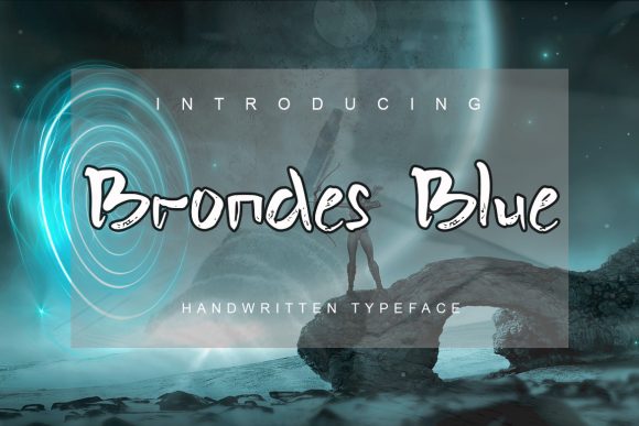 Brondes Blue: A Fresh Take on Modern Display Typography