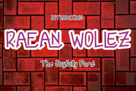 Discover the Charm of the Rafan Wolllez Display Typeface