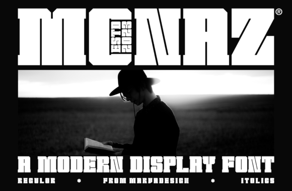 Monaz: A Modern Typeface for Authentic Branding
