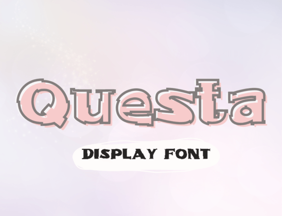 Questa: The Display Font That Elevates Creative Projects